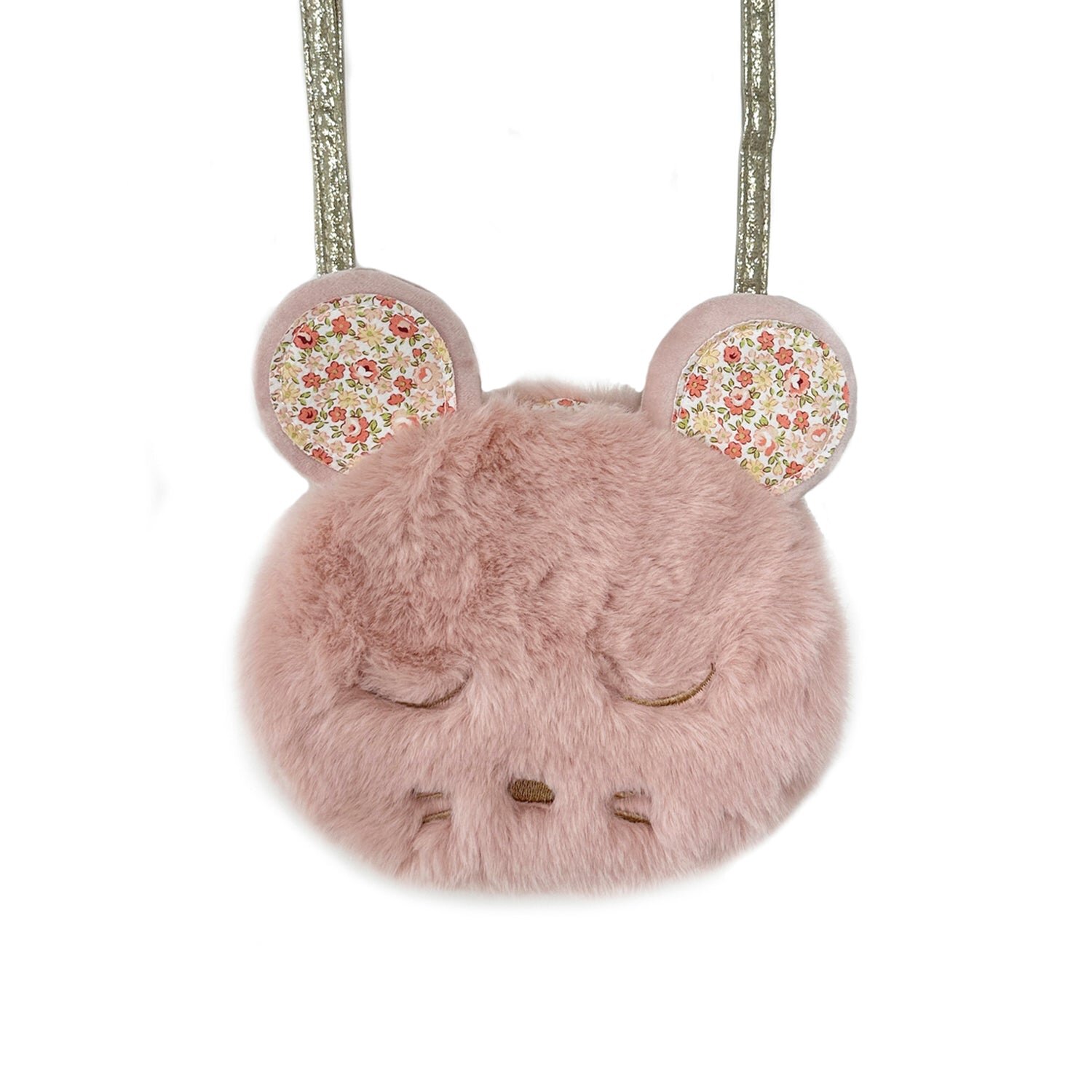 Rockahula Umhängetasche - Margot Mouse - Plüsch Tasche Rosa Maus