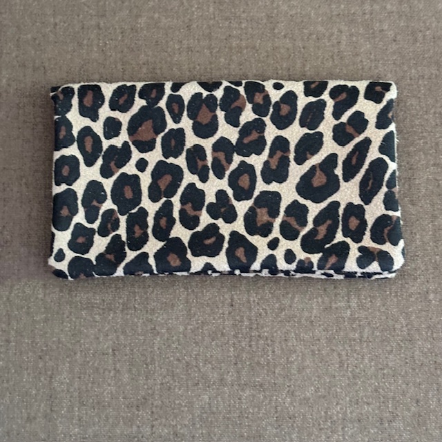 BFF Soft Leder Geldbeutel Leo Muster- Large