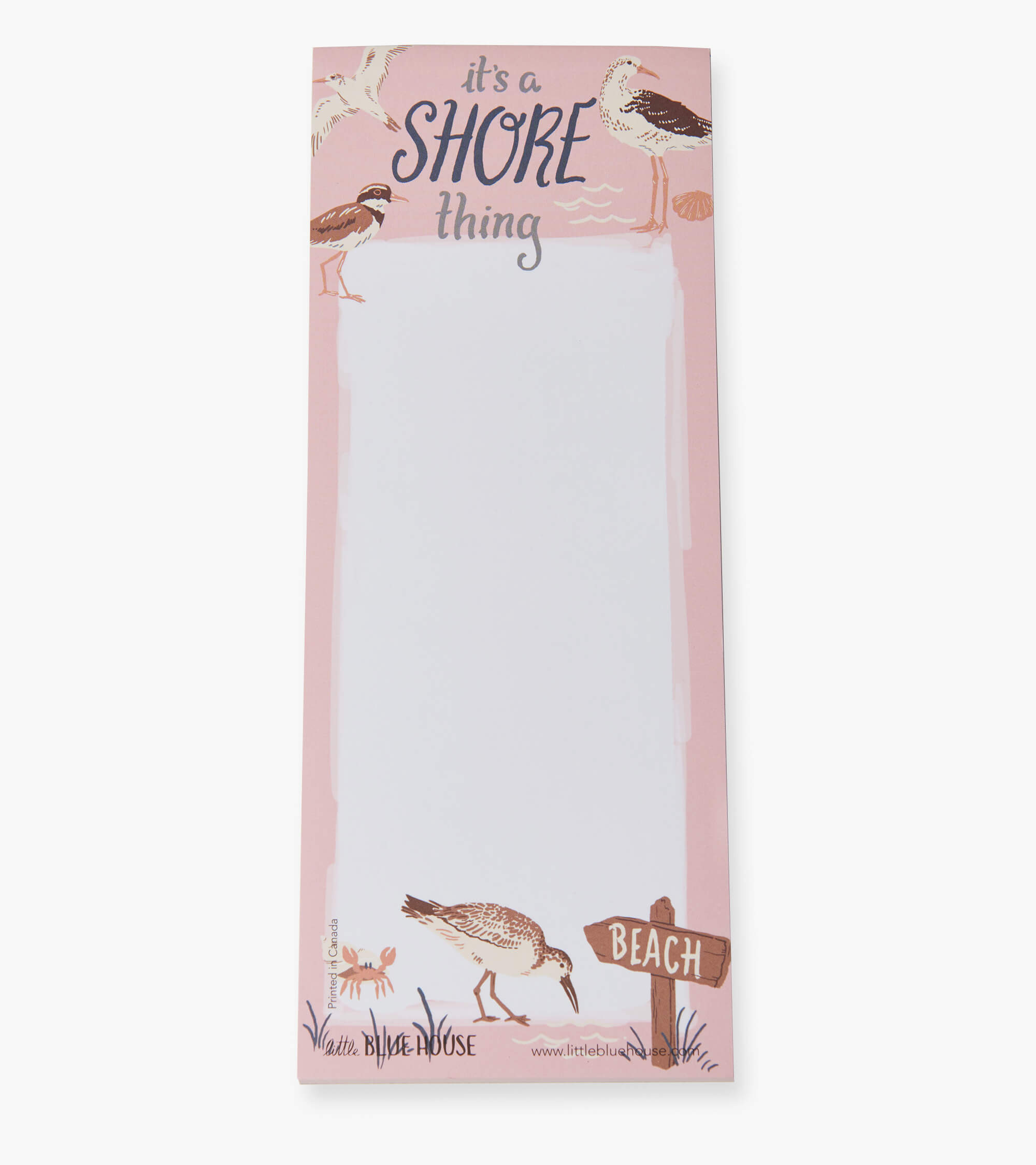 Little Blue House magnetischer Notizblock- It´s Shore Thing Magnetic List - Strand