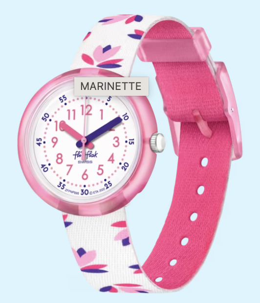 Flik Flak Kinderuhr - Marinette - Flower Power