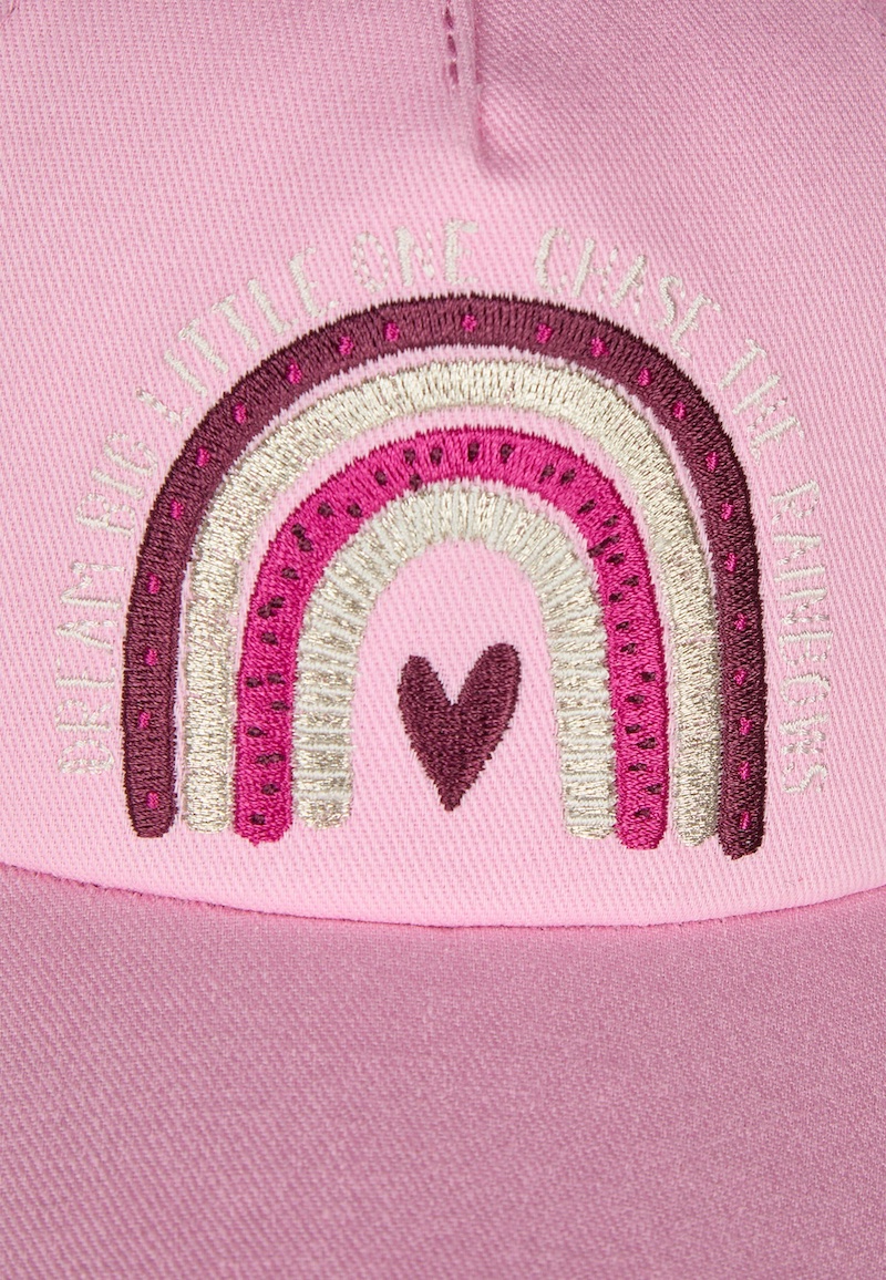 Sterntaler Cap Basecap in Rosa Glitzer Regenbogen Sterntaler Cap Basecap in Rosa Glitzer Regenbogen