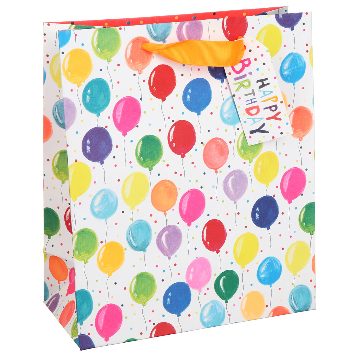 glick-glj09-paper-salad-birthday-balloons-large-gift-bag Glick Geschenktasche Large - Bunte Ballons