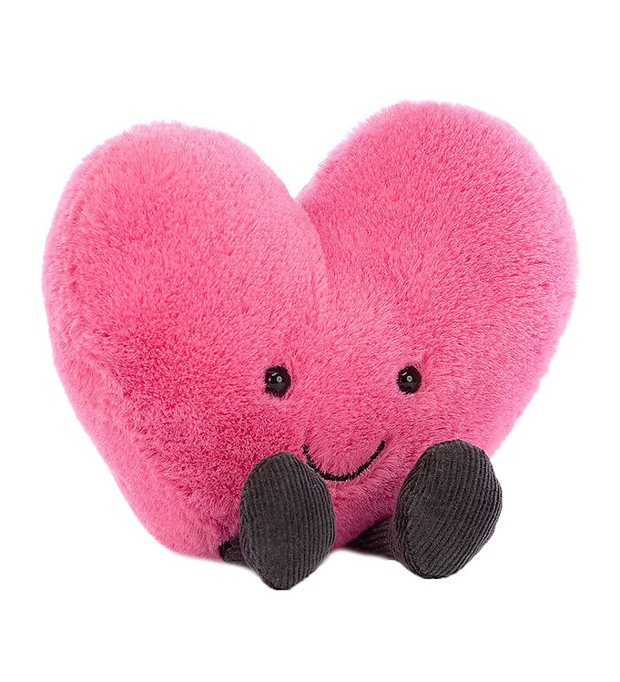 Jellycat Kuscheltier Amusable Hot Pink Heart - Herz