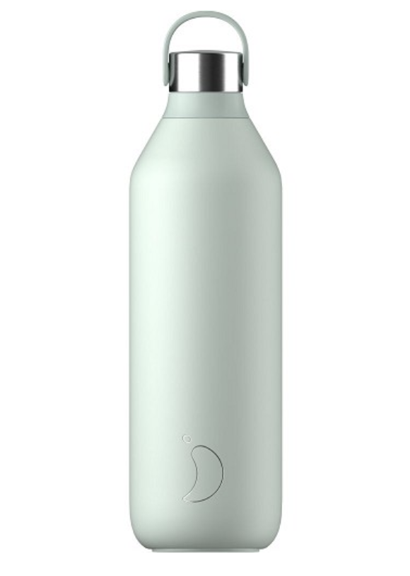 Chilly's Series 2 Edelstahl Thermos Flasche Lichen Grün 1000 ml Chilly's Series 2 Edelstahl Thermos Flasche Lichen Grün 1000 ml