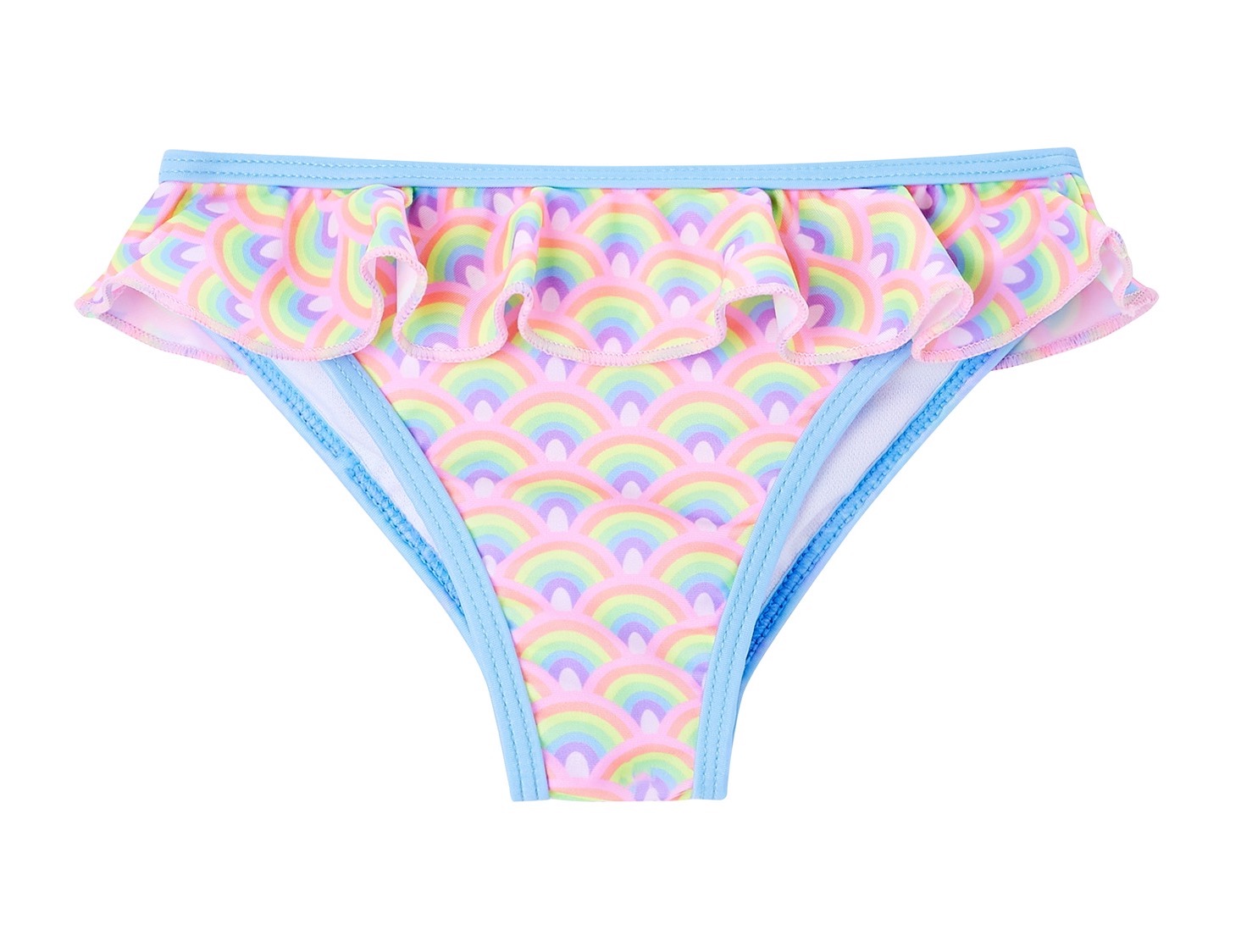 Someone Bikini Swimmy in Rosa mit Pastell Regenbogen Someone Bikini Swimmy in Rosa mit Pastell Regenbogen