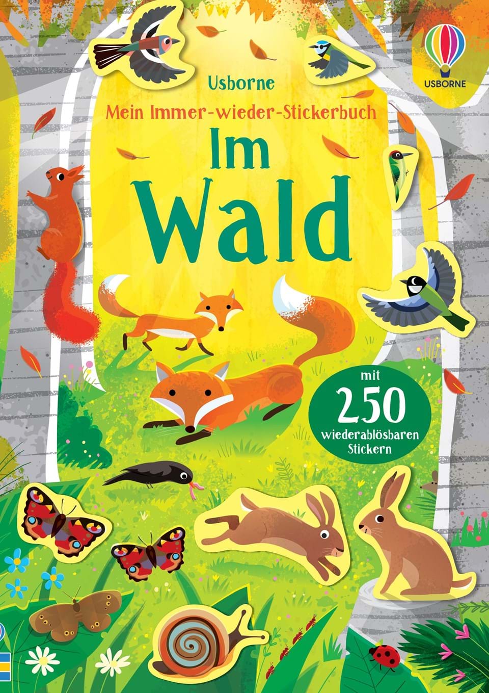 im-wald Usborne Mein Immer - wieder - Stickerbuch - Im Wald