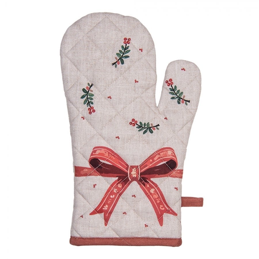 Clayre & Eef Ofenhandschuh Christmas - Weihnachten