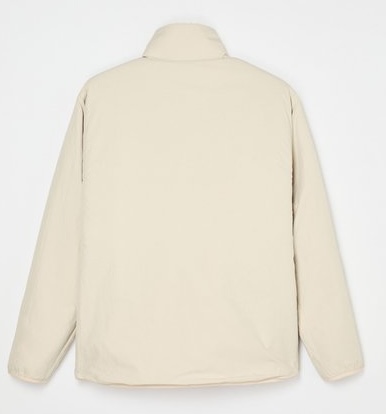 Quiksiilver Urban Storm Reversible Sherpa Teddy Fleecejacke & Windbreaker zum Wenden in Creme Quiksiilver Urban Storm Reversible Sherpa Teddy Fleecejacke & Windbreaker zum Wenden in Creme