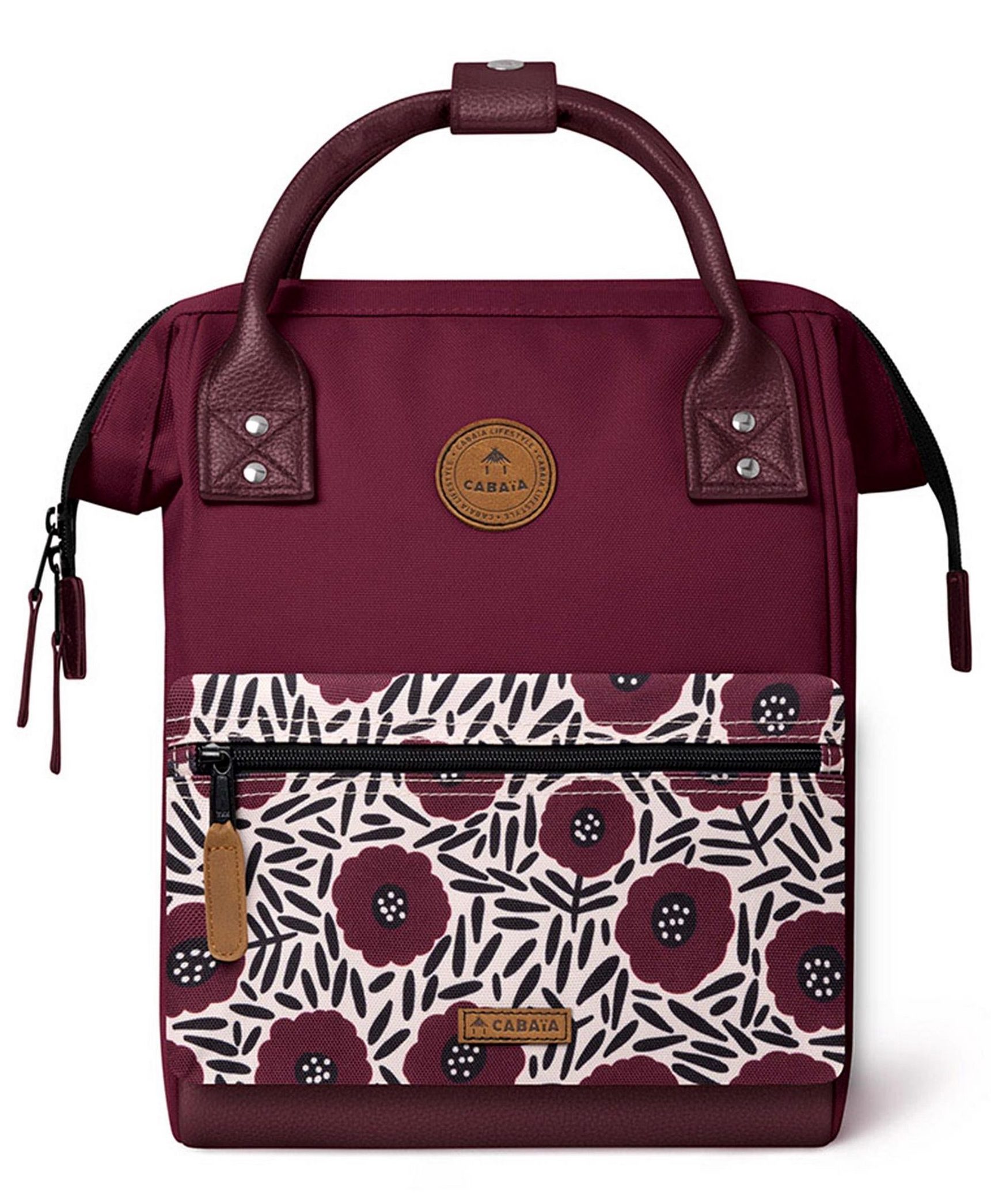 Cabaia Rucksack NICE Small (mit Laptop-Fach) - in Beeren Rot