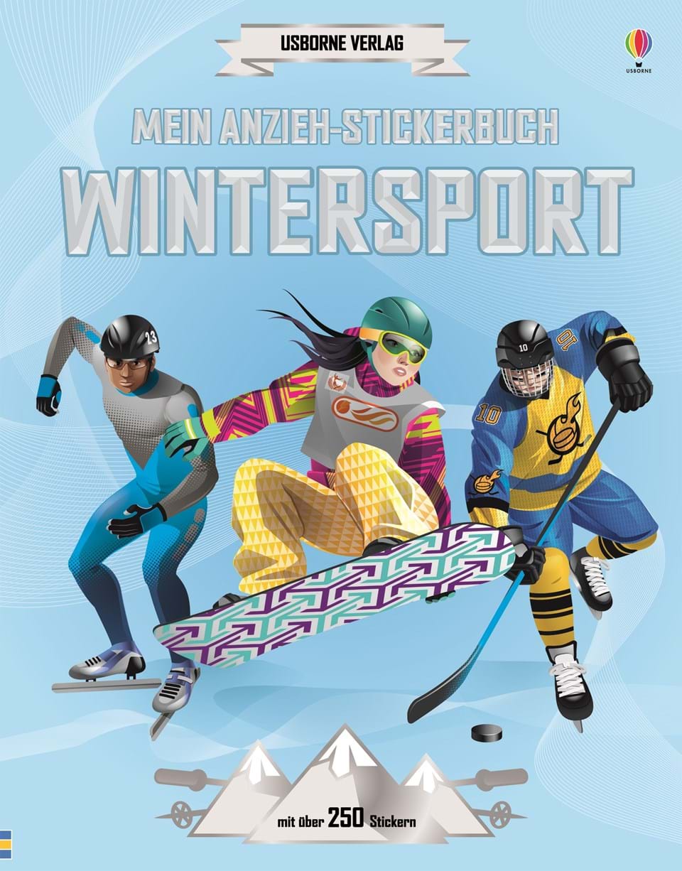 9781782326847 Usborne Mein Anzieh Stickerbuch - Wintersport