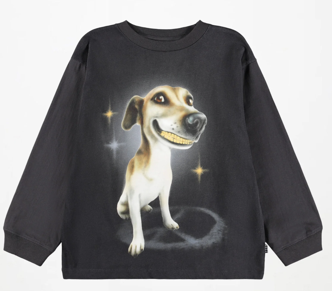 Molo Jungs Rube Pullover Golden Grillz in Schwarz Molo Jungs Rube Pullover Golden Grillz in Schwarz