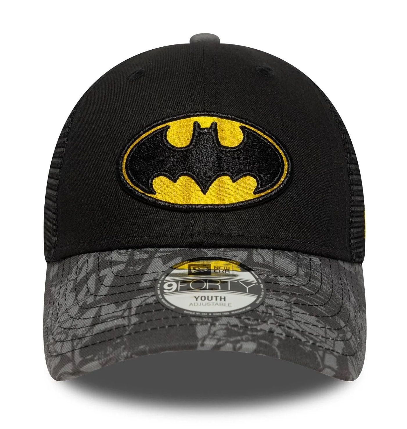 New Era Cap Youth Jugend DC 9FORTY Trucker Cap Batman in Schwarz