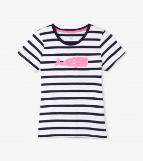 Little Blue House Whales Kurzarm T-Sirrt