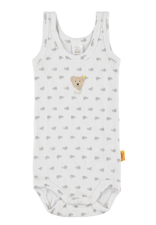 6715073-0003_1XTguRmABvbBQF Steiff Body ohne Arm in weiß mit allover Wal Print - SALE