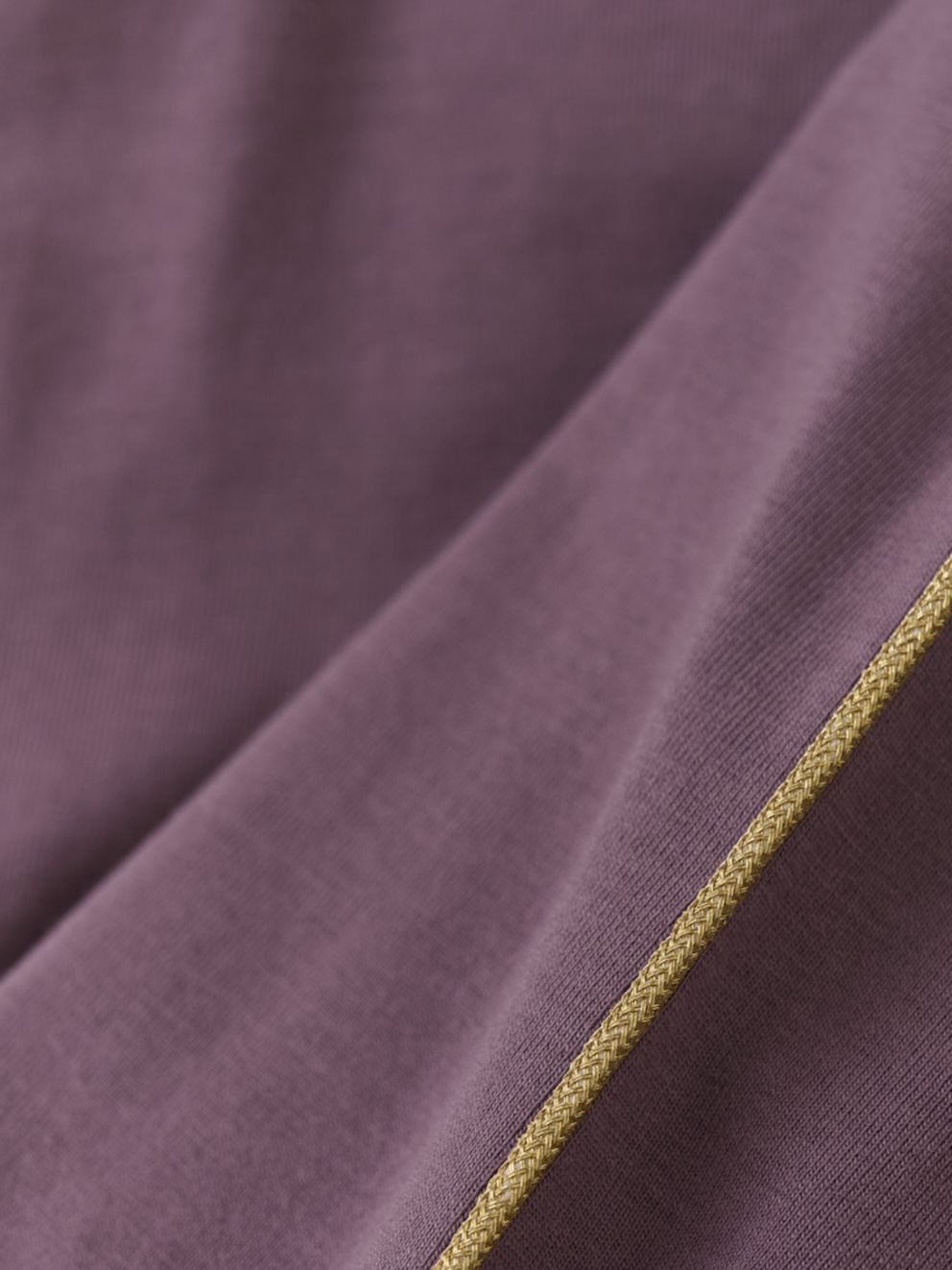Creamie Sweatleggings mit goldenem Zierstreifen in zartem Lila/Rosé (Flint)