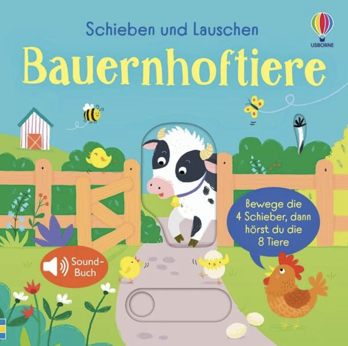 Usborne Schieben und Lauschen - Bauernhoftiere Usborne Schieben und Lauschen - Bauernhoftiere