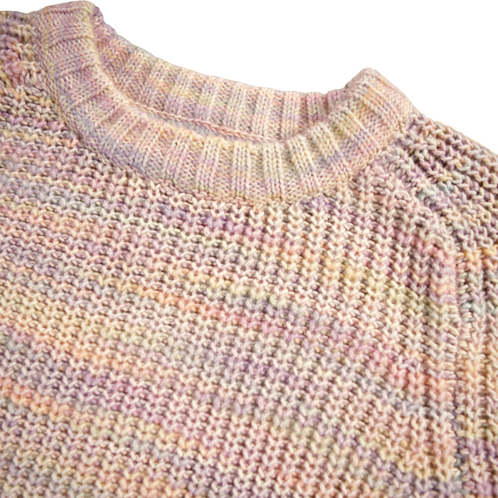 Molo Bosse Strickpulli Pullover Rosa Flieder Blau Grün Melange Molo Bosse Strickpulli Pullover Rosa Flieder Blau Grün Melange