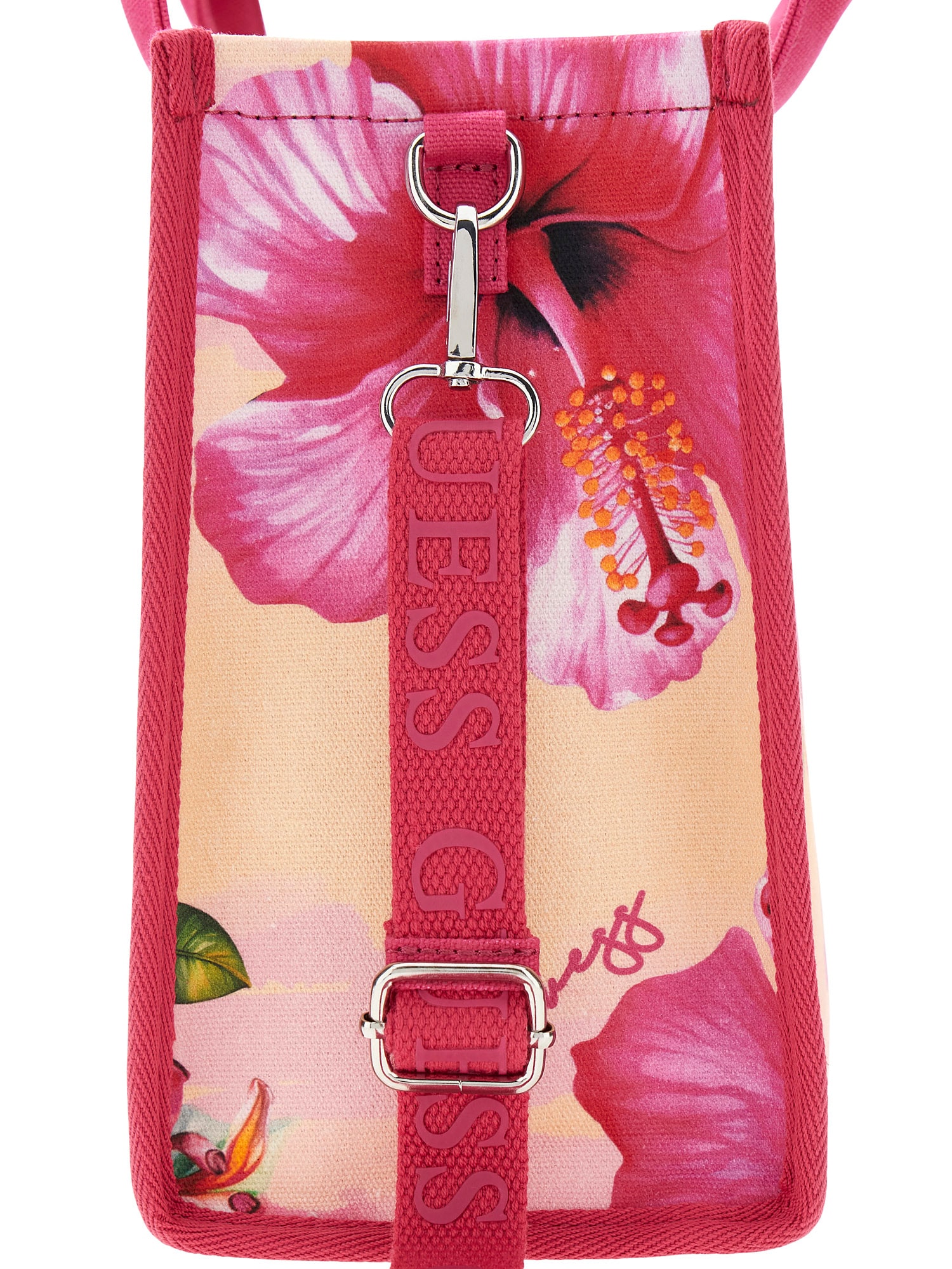 Guess Crossbody Mini Tote Bag - Hibiskus - SALE Guess Crossbody Mini Tote Bag - Hibiskus - SALE