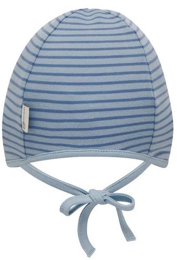 Steiff Baby Mütze - Blau Gestreift - SALE