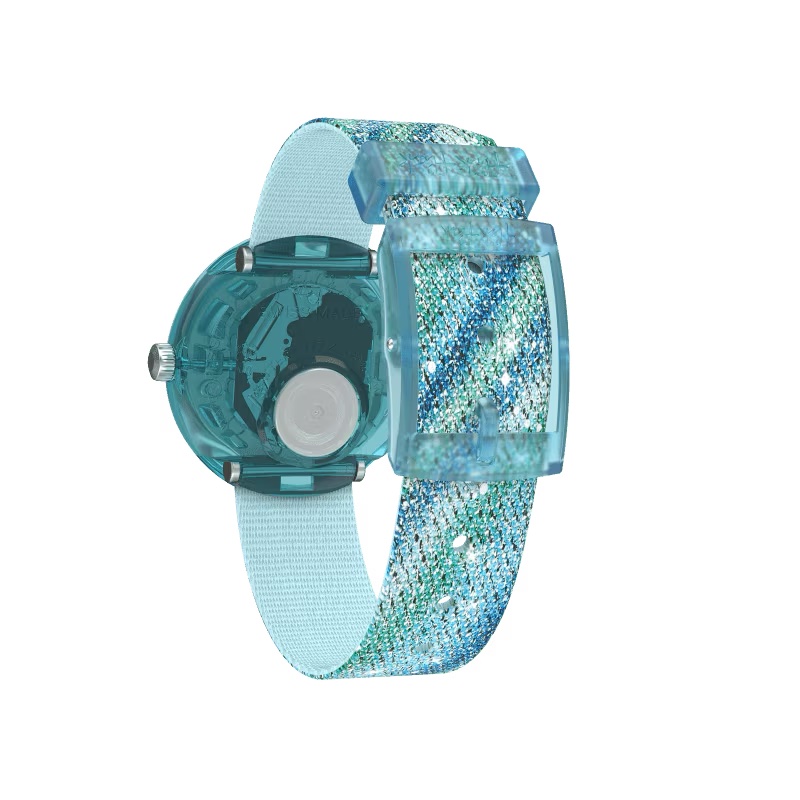 Flik Flak Kinderuhr Frozen Rainbow in Blau & Grün - Eis Regenbogen Flik Flak Kinderuhr Frozen Rainbow in Blau & Grün - Eis Regenbogen