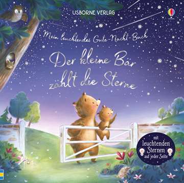 kleine-Bar Usborne Mein leuchtendes Gute Nacht Buch - Der kleine Bär zählt die Sterne