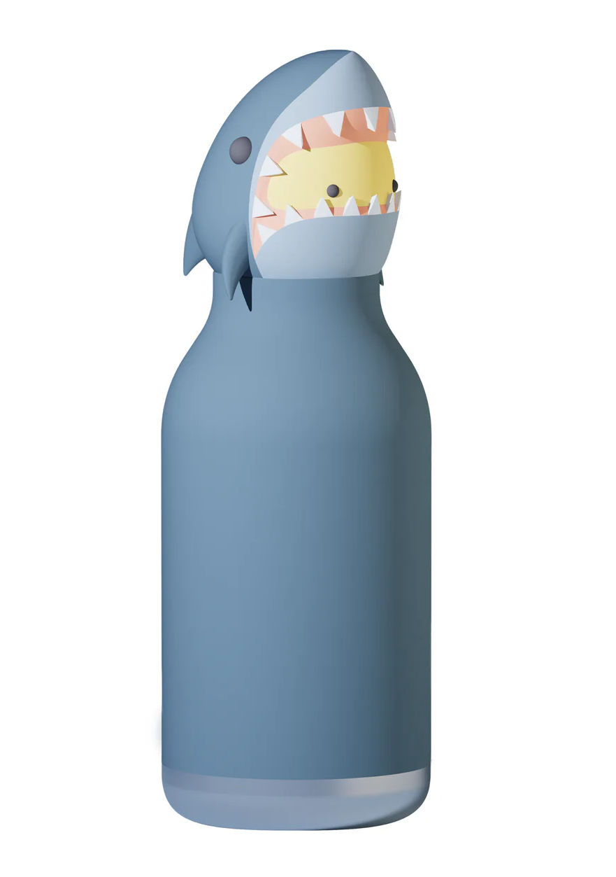 Asobu Bestie Trinkflasche - Hurley Shark - Haifisch Asobu Bestie Trinkflasche - Hurley Shark - Haifisch