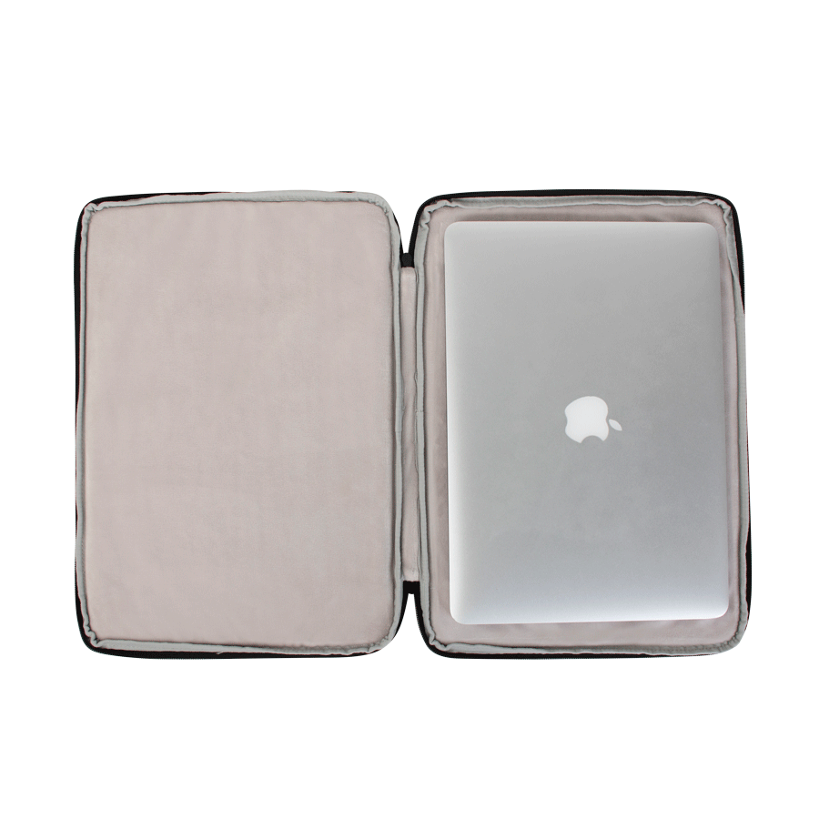 Cabaia Laptoptasche Laptophülle 15-Zoll - FINANCIAL DISTRICT in schwarz - SALE
