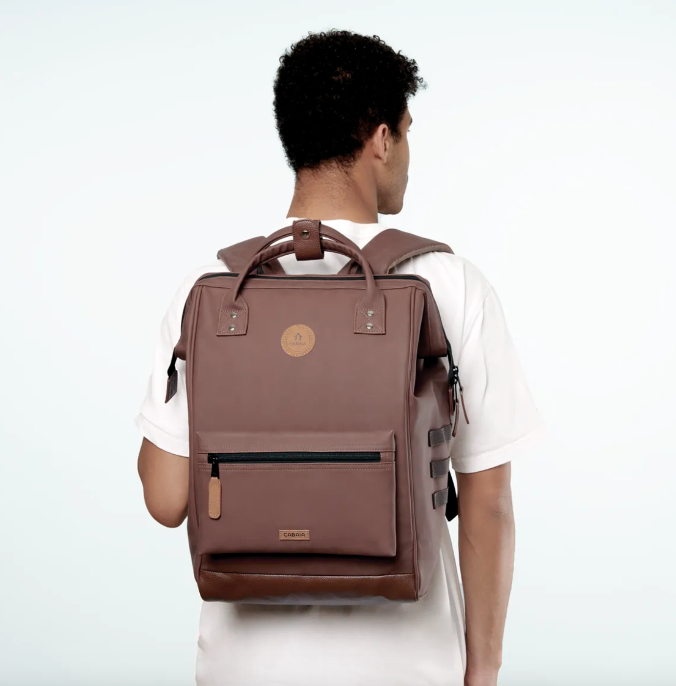 Cabaia Rucksack CARCASSONNE Large mit Laptop-Fach - Braun