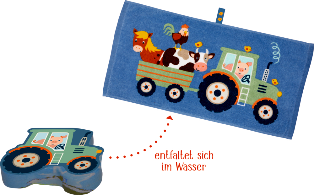 Coppenrath Zauberhandtuch Traktor - Wenn ich mal groß bin