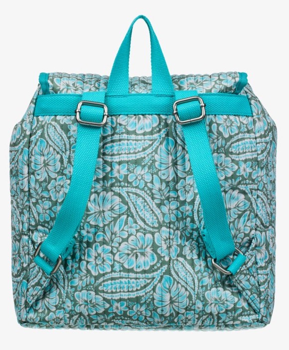 Roxy Wildest Dream 11L - Mittelgroßer Rucksack für Frauen - Türkis Grün Paisley Roxy Wildest Dream 11L - Mittelgroßer Rucksack für Frauen - Türkis Grün Paisley