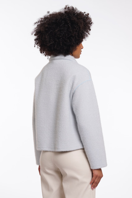 Rino & Pelle Esia Damen super weiche Jacke - Light Blue Snow
