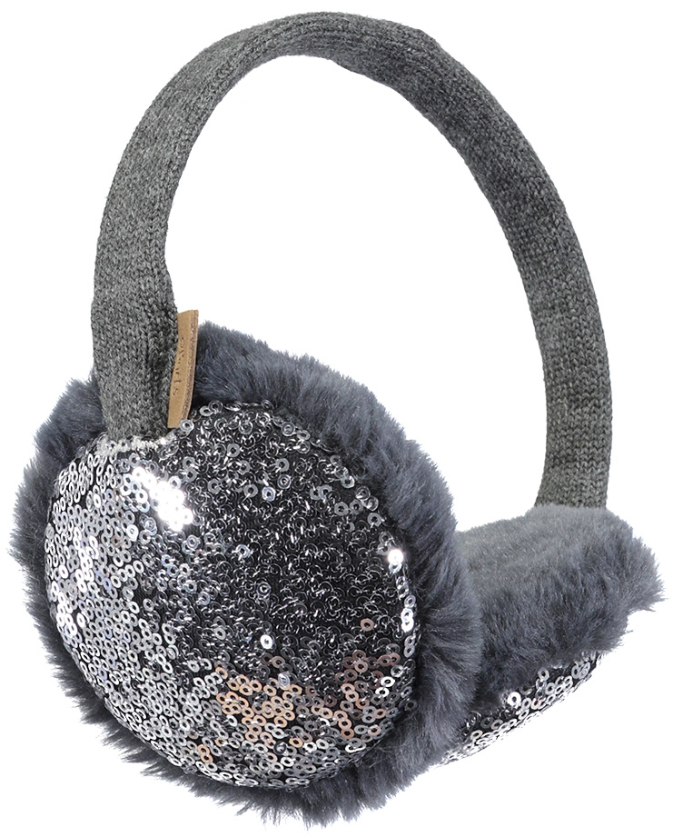 4191_Wow-Earmuffs_02KozN6MWxPf6Z2 Barts Wow Earmuffs mit Glitzer in Grau - One Size