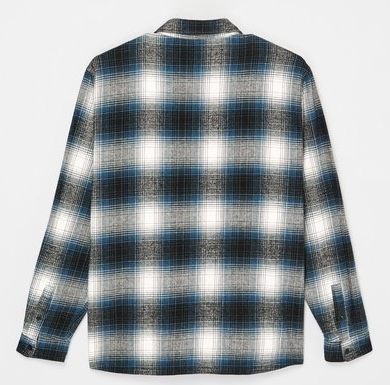 Quiksilver Glenbrook Holzfeller Karohemd Überhemd für Männer in Blau