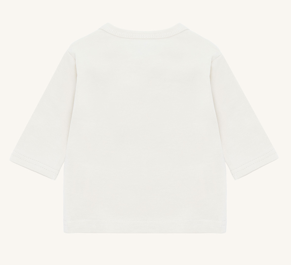 Hust & Claire Alex Langarm T-Shirt in Snow White Creme - Zirkuszelt mit Tiere Hust & Claire Alex Langarm T-Shirt in Snow White Creme - Zirkuszelt mit Tiere