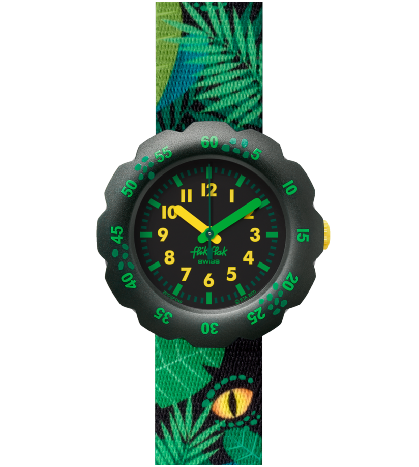 ZFPSP049_fa000_ec002DAbkXYBawkqYz Flik Flak Uhr Kinderuhr - EYE SEE U - Dinosuarier