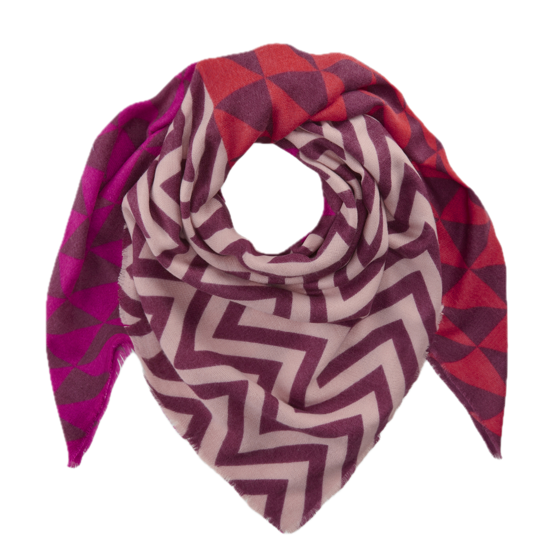 Codello Dreieckstuch aus weichem Acryl mit graphischen Motiven - ZickZack Codello Dreieckstuch aus weichem Acryl mit graphischen Motiven - ZickZack