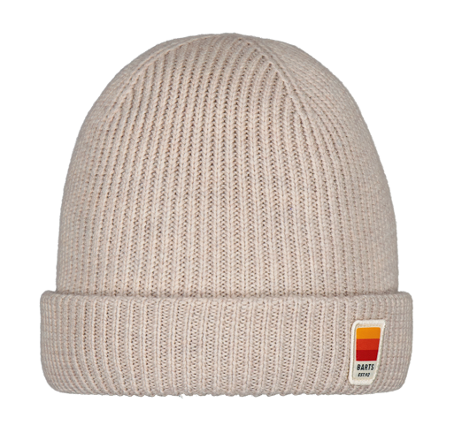 Barts Kids Makalyn Mütze aus Wolle Beanie mit Umschlag in Beige