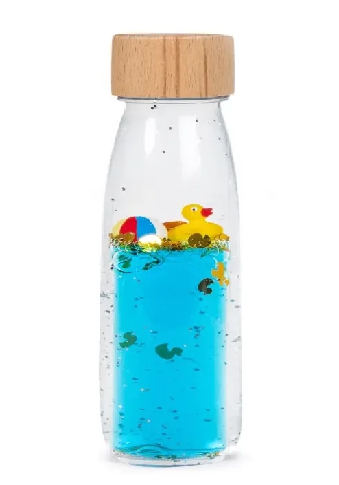 Petit Boum Sensorische Flasche Move für Magic Lamp - Ducky - Ente Motiv