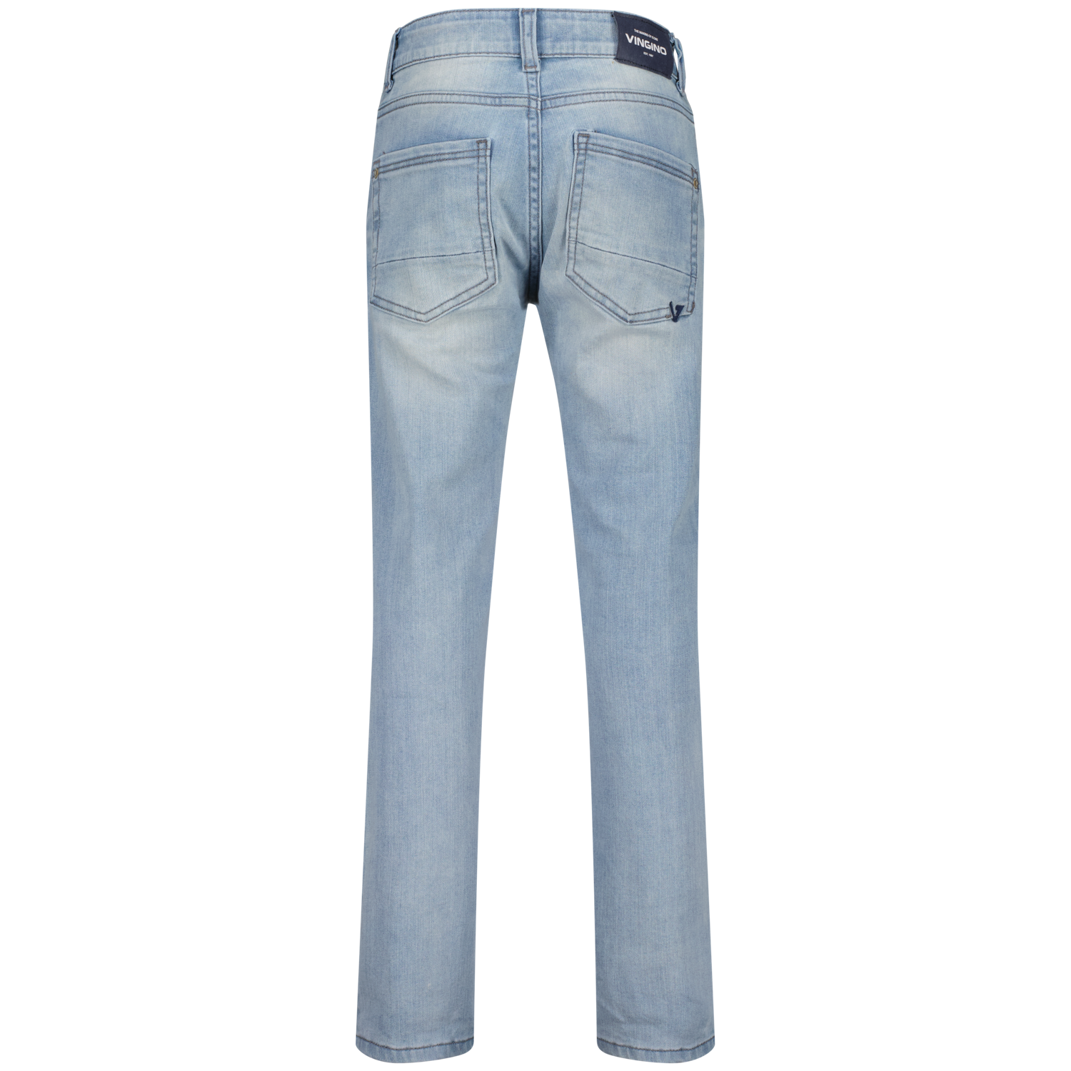 Vingino Baggio Icon Regular Fit Jungs Jeans - Light Indigo