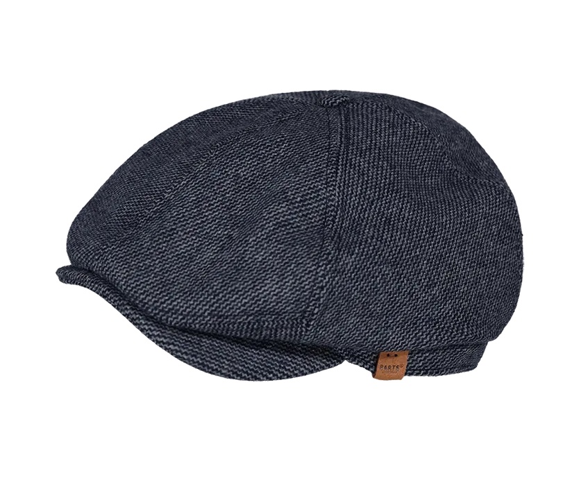 Barts Jamaica Cap Schiebermütze in Navy - Größenverstellbar