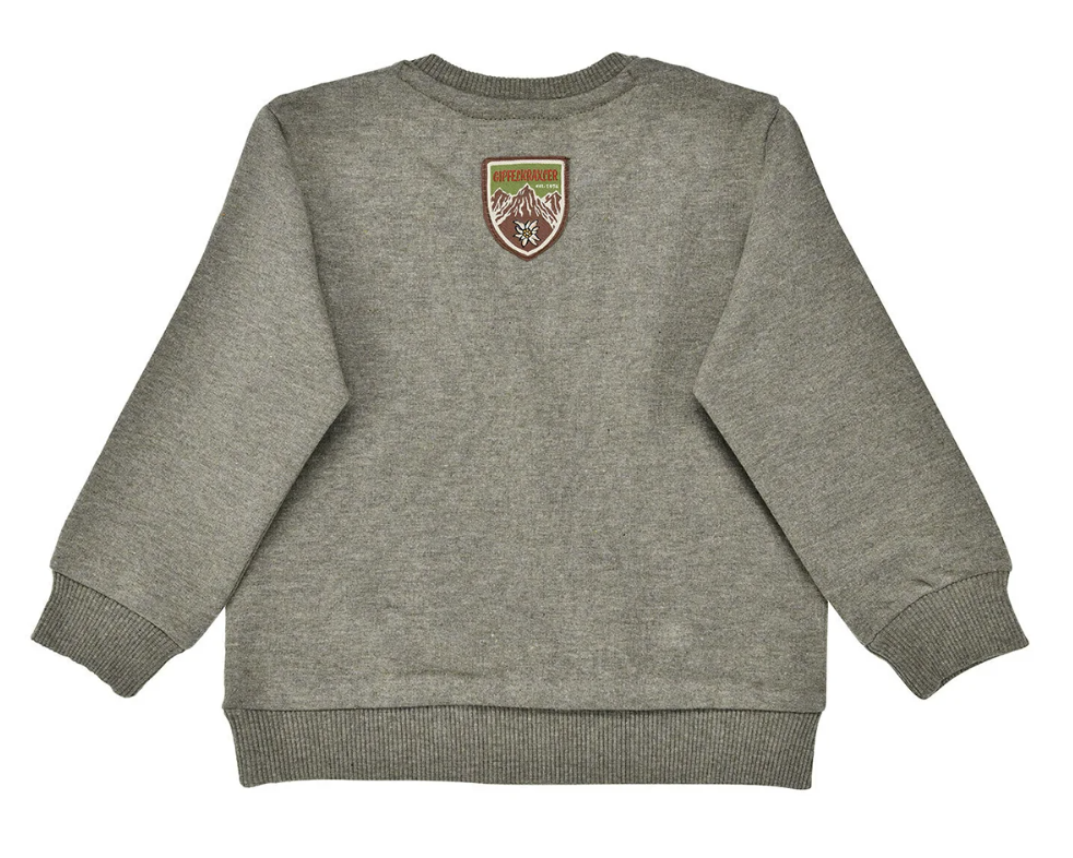 Bondi Aplenglück Sweatshirt in Lederhosen Look - Spitzbub Bondi Aplenglück Sweatshirt in Lederhosen Look - Spitzbub