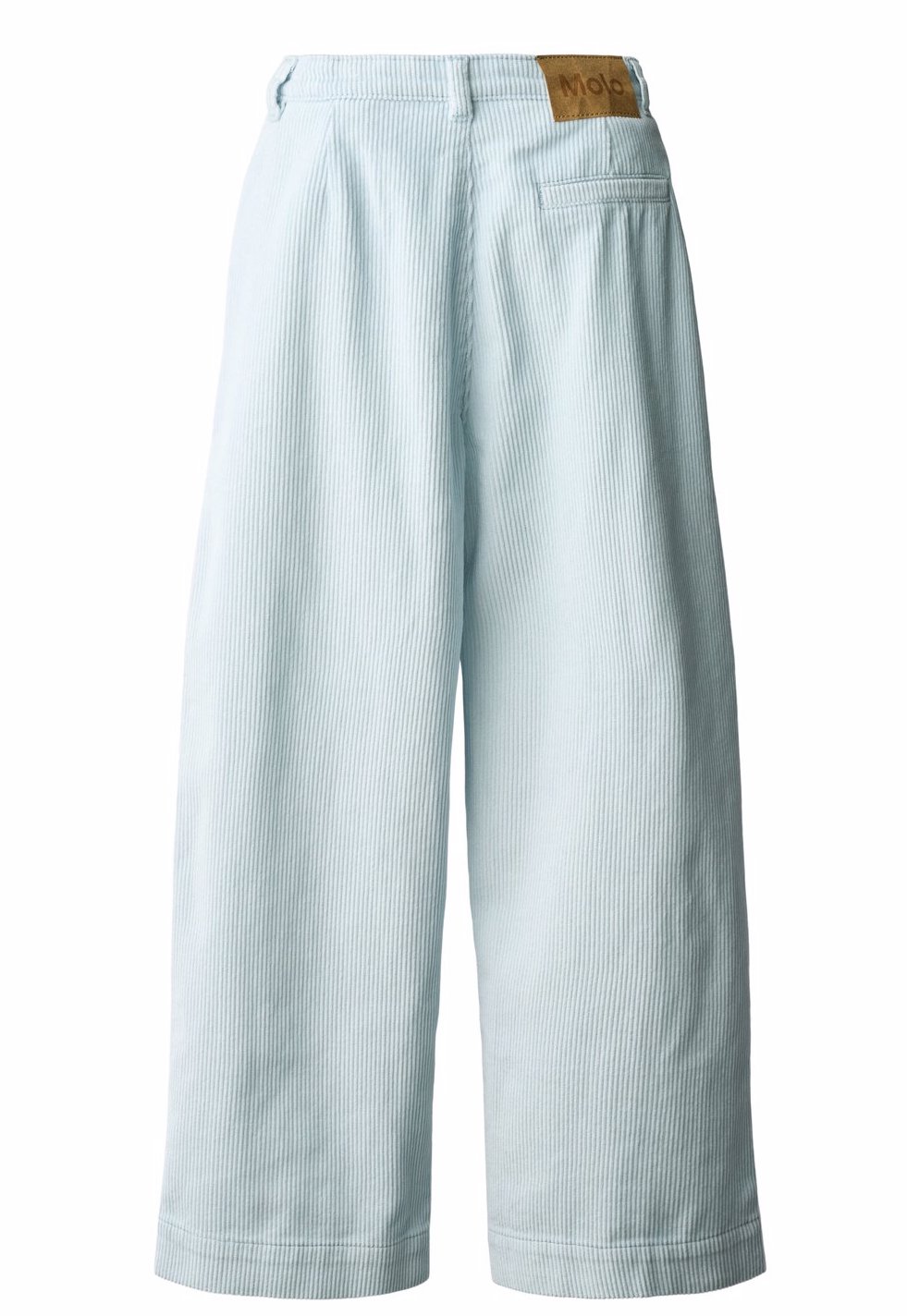 Molo Alaine Wide-Leg Cordhose in Eis Hellblau Blue Moon Molo Alaine Wide-Leg Cordhose in Eis Hellblau Blue Moon