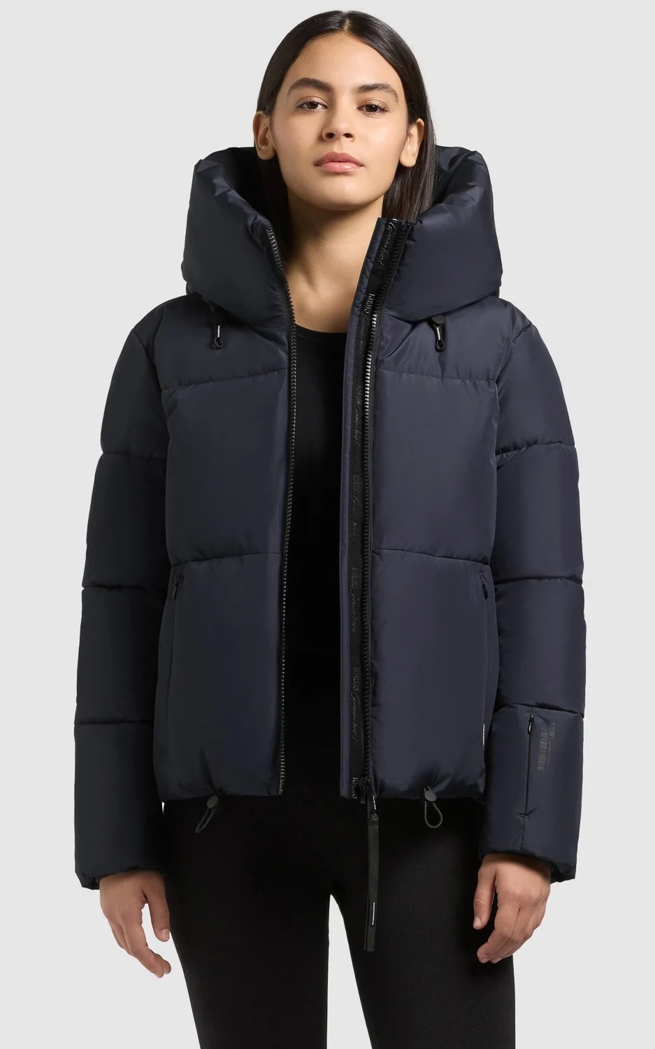 Khujo Damen Steppjacke Audrey Blue Nights mit Handschuhen Khujo Damen Steppjacke Audrey Blue Nights mit Handschuhen