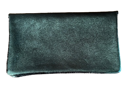 BFF Soft Leder Glitzer Geldbeutel - Tannengrün Glam Glitzer - Large BFF Soft Leder Glitzer Geldbeutel - Tannengrün Glam Glitzer - Large
