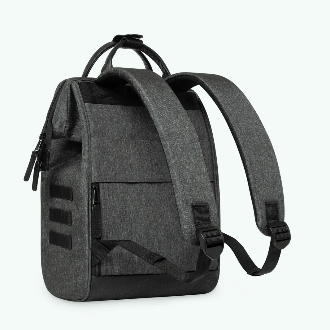 Cabaia ADVENTURER Rucksack Medium LUXEMBOURG - Schwarz Meliert