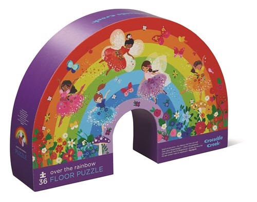 Crocodile Creek Puzzle Regenbogen - Over the Rainbow- 36 Teile