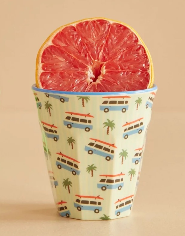LE_MELCU-CAR_1800x1800-Kopie RICE Medium Melamin Becher - Surfer Bus Print