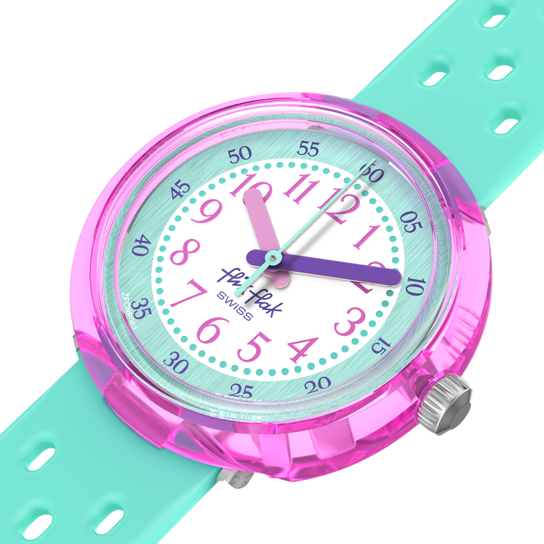 Flik Flak Uhr Kinderuhr - FIZZ in Mint