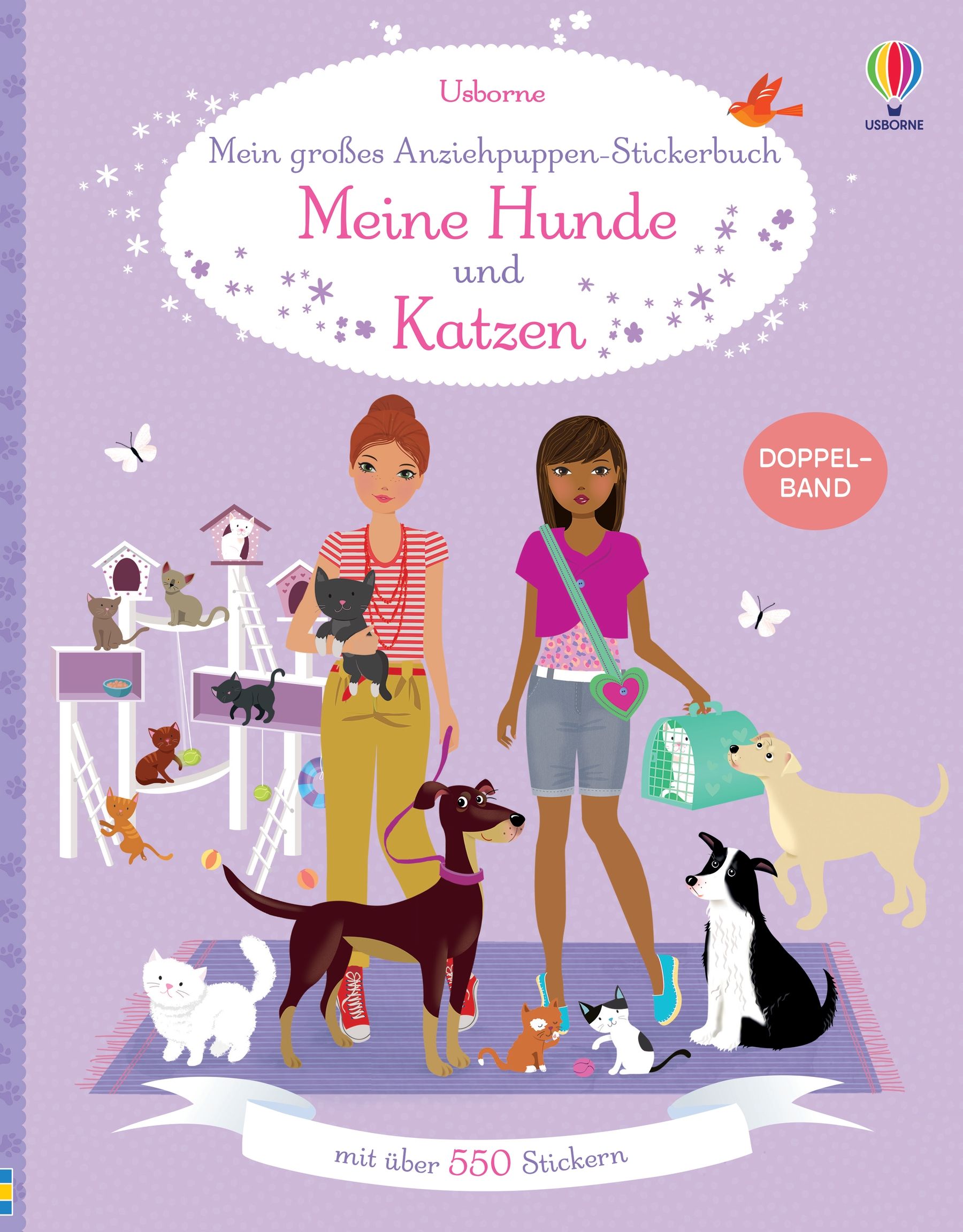 Usborne Mein großes Anziehpuppen-Stickerbuch: Meine Hunde und Katzen Usborne Mein großes Anziehpuppen-Stickerbuch: Meine Hunde und Katzen