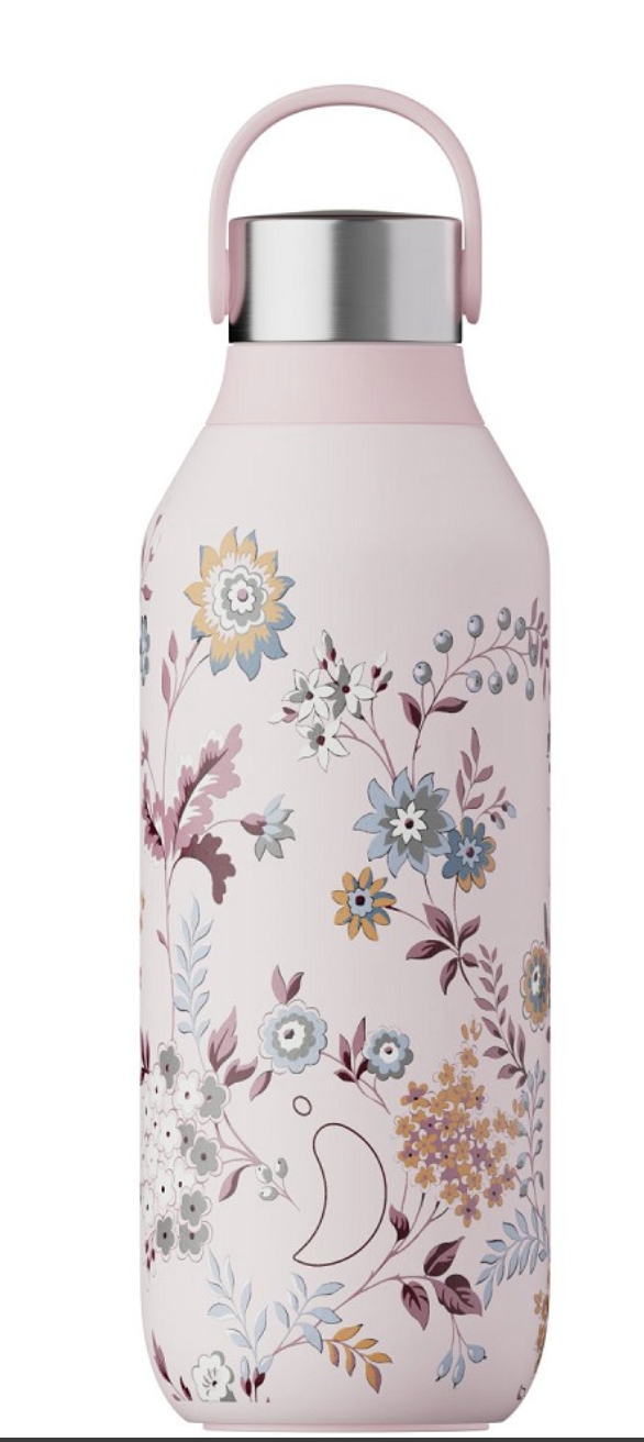Chilly's Series 2 Edelstahl Thermos Flasche Liberty Poppy Petal - 500 ml